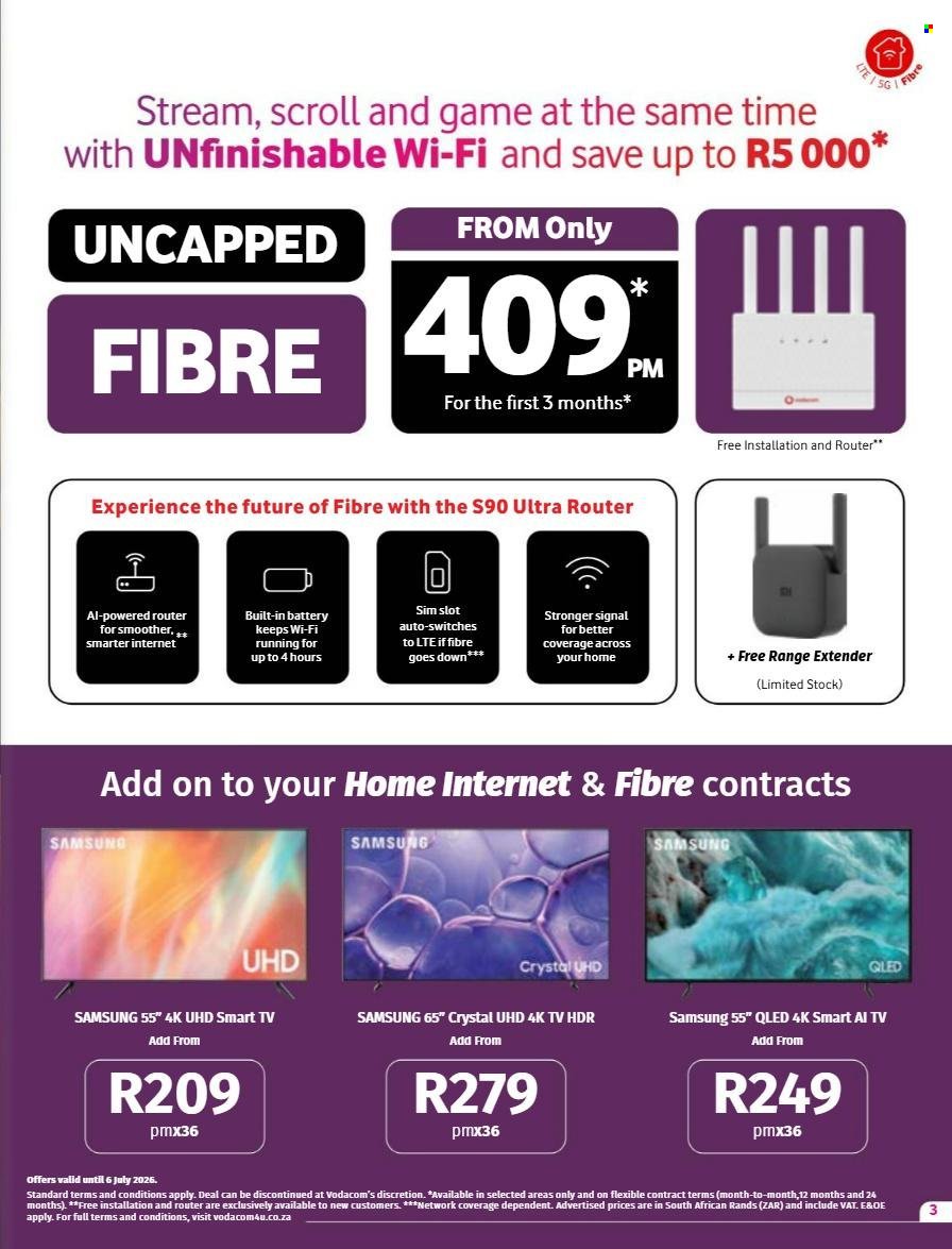 VODACOM specials - From Tuesday 9 Jun 2026