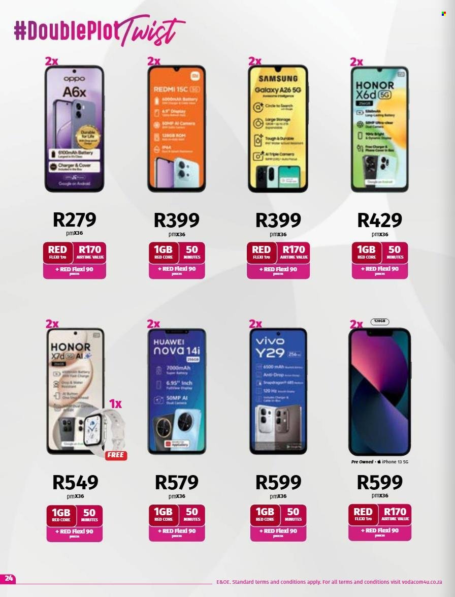 VODACOM specials - From Tuesday 9 Jun 2026