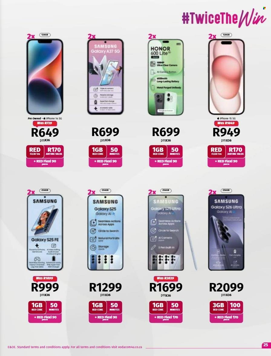 VODACOM specials - From Tuesday 9 Jun 2026