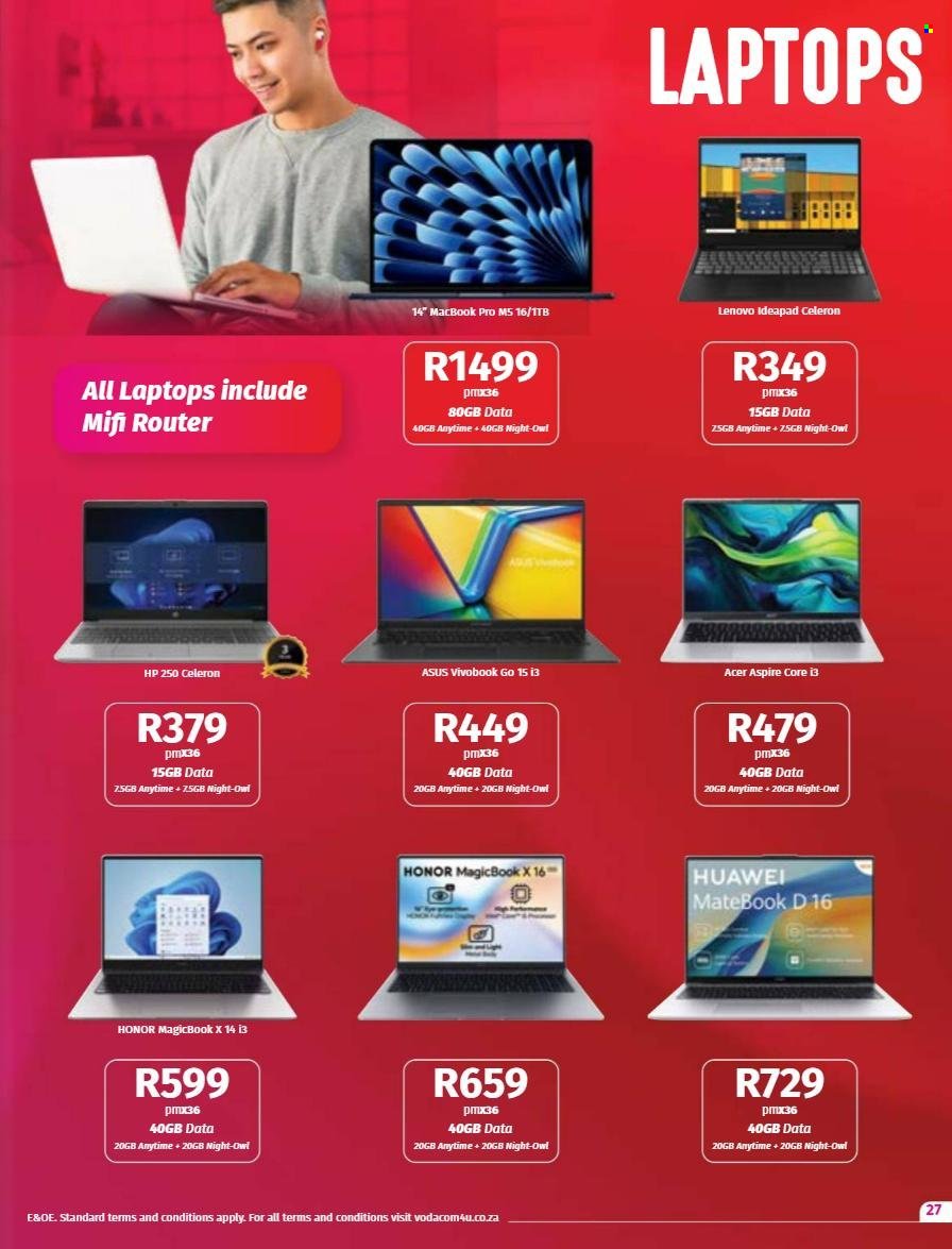 VODACOM specials - From Tuesday 9 Jun 2026