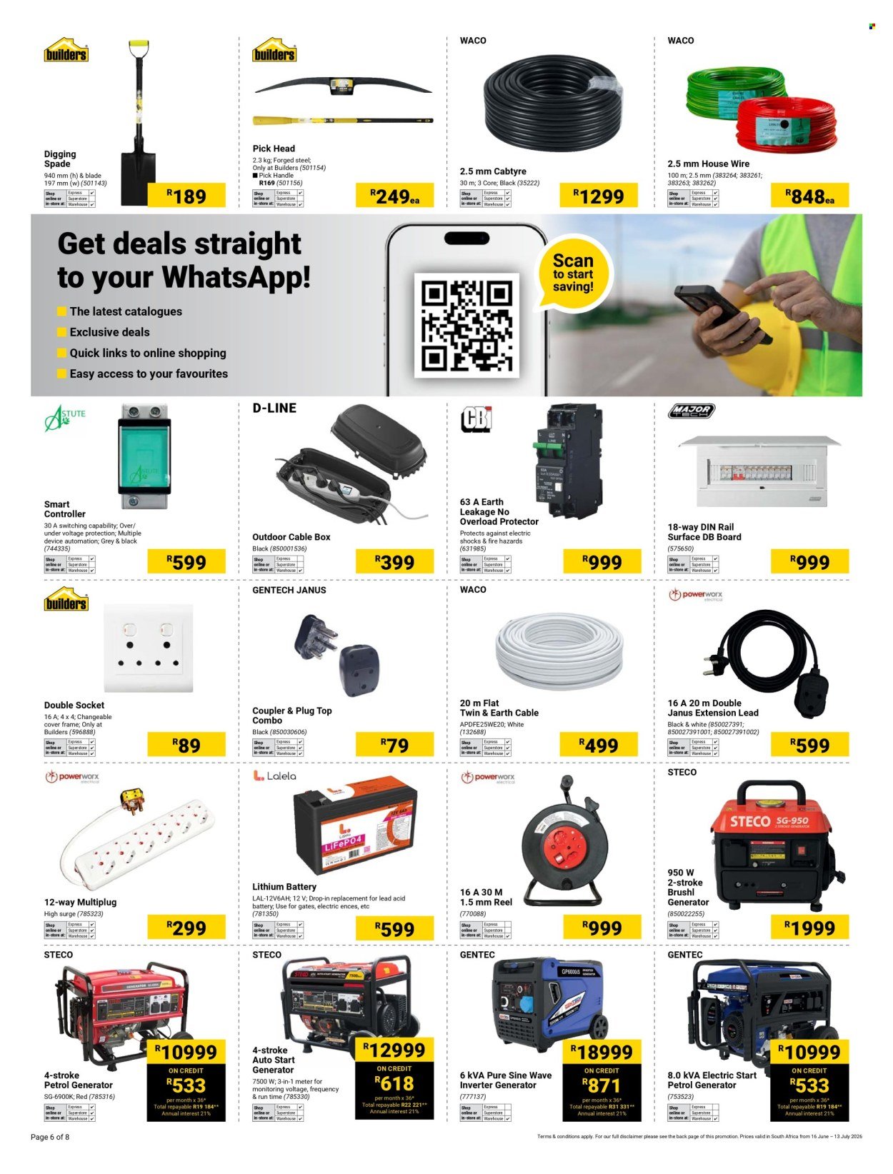 BUILDERS specials - Build with us