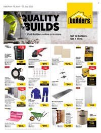 BUILDERS specials - Build with us