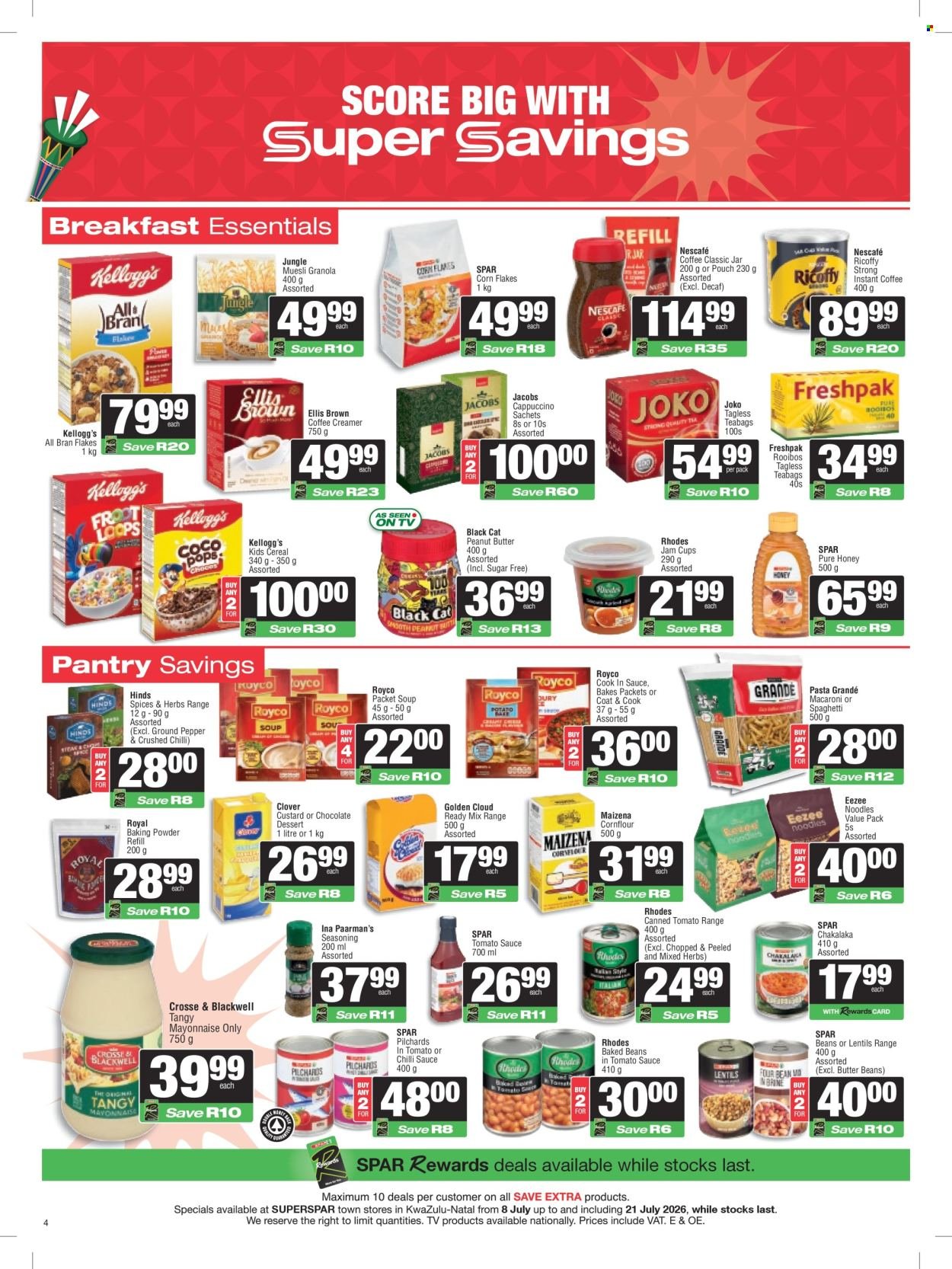 SPAR specials - Store Specials
