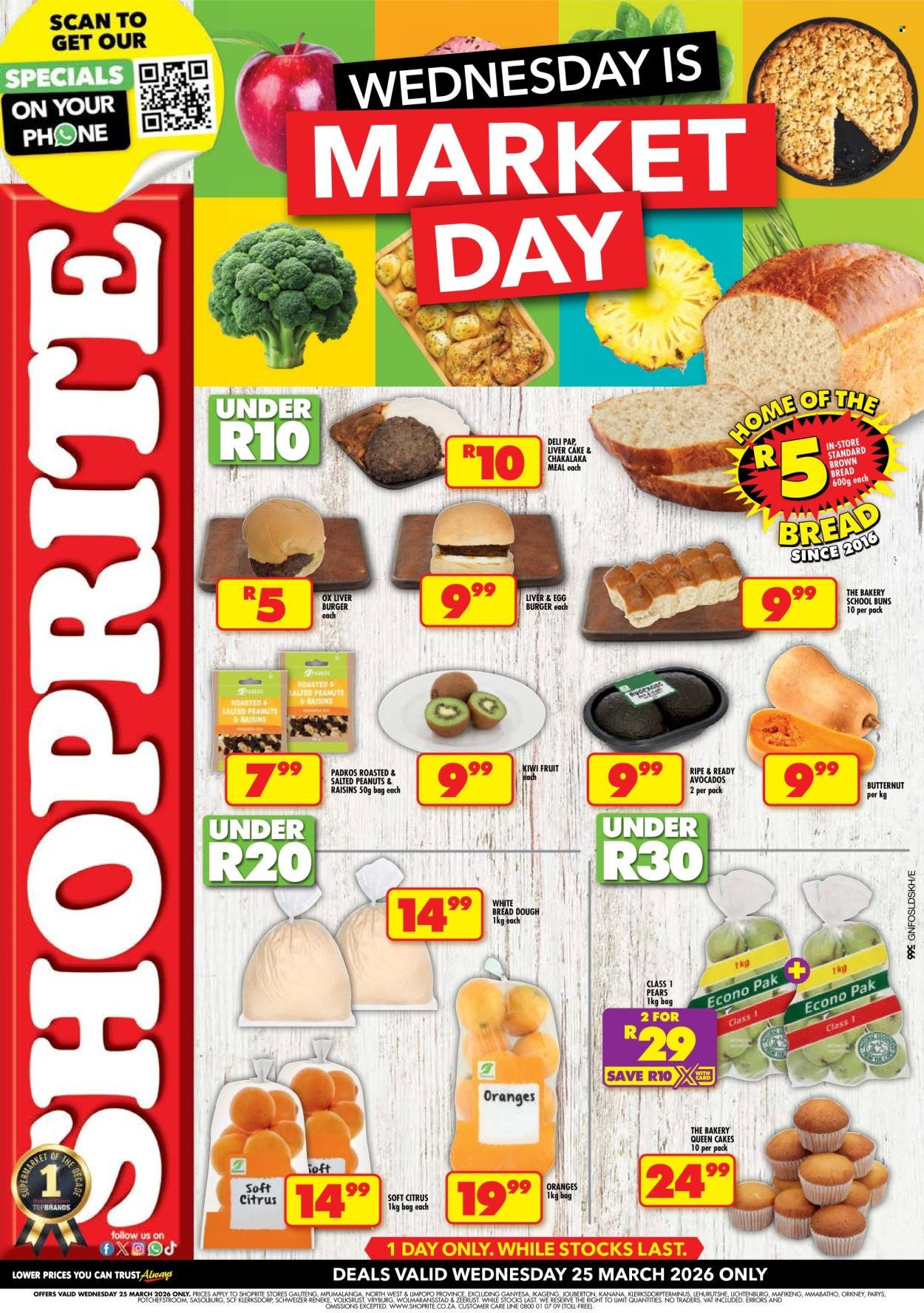 SHOPRITE specials - Market Day Deals (2026-03-25 - 2026-03-25) | 1