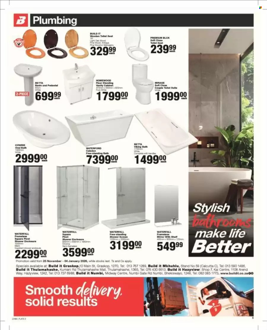 BUILD IT specials - From Tuesday 25 Nov 2025 (2025-11-25 - 2026-01-04) | 5