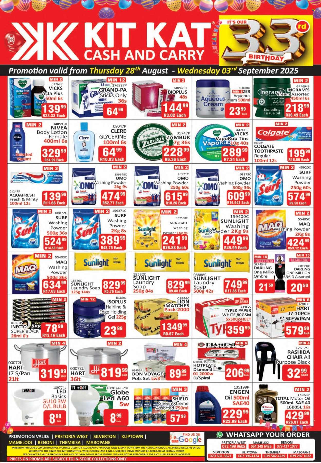 KIT KAT CASH & CARRY specials - Citizen Weekly Special (2025-08-28 - 2025-09-03) | 2