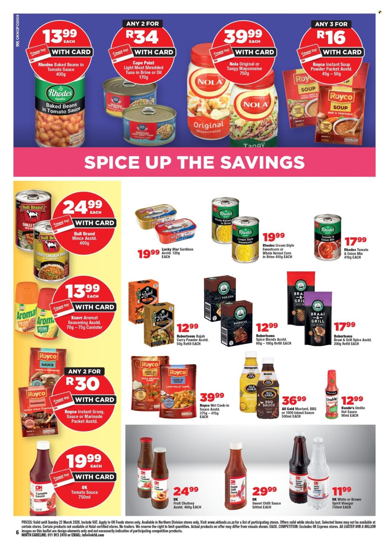 OK FOODS specials - From Wednesday 11 Mar 2026 (2026-03-11 - 2026-03-22) | 6