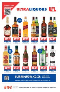 ULTRA LIQUORS specials - From Wednesday 1 Jul 2026