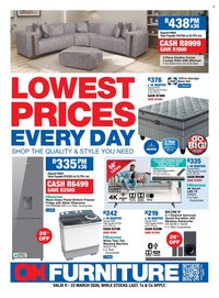 OK FURNITURE specials - From Monday 9 Mar 2026 (2026-03-09 - 2026-03-22)