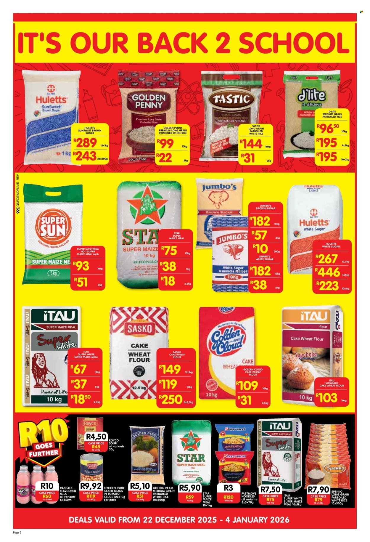 SHOPRITE specials - Cash & Carry Back To School Savings Gauteng (2025-12-22 - 2026-01-04) | 2