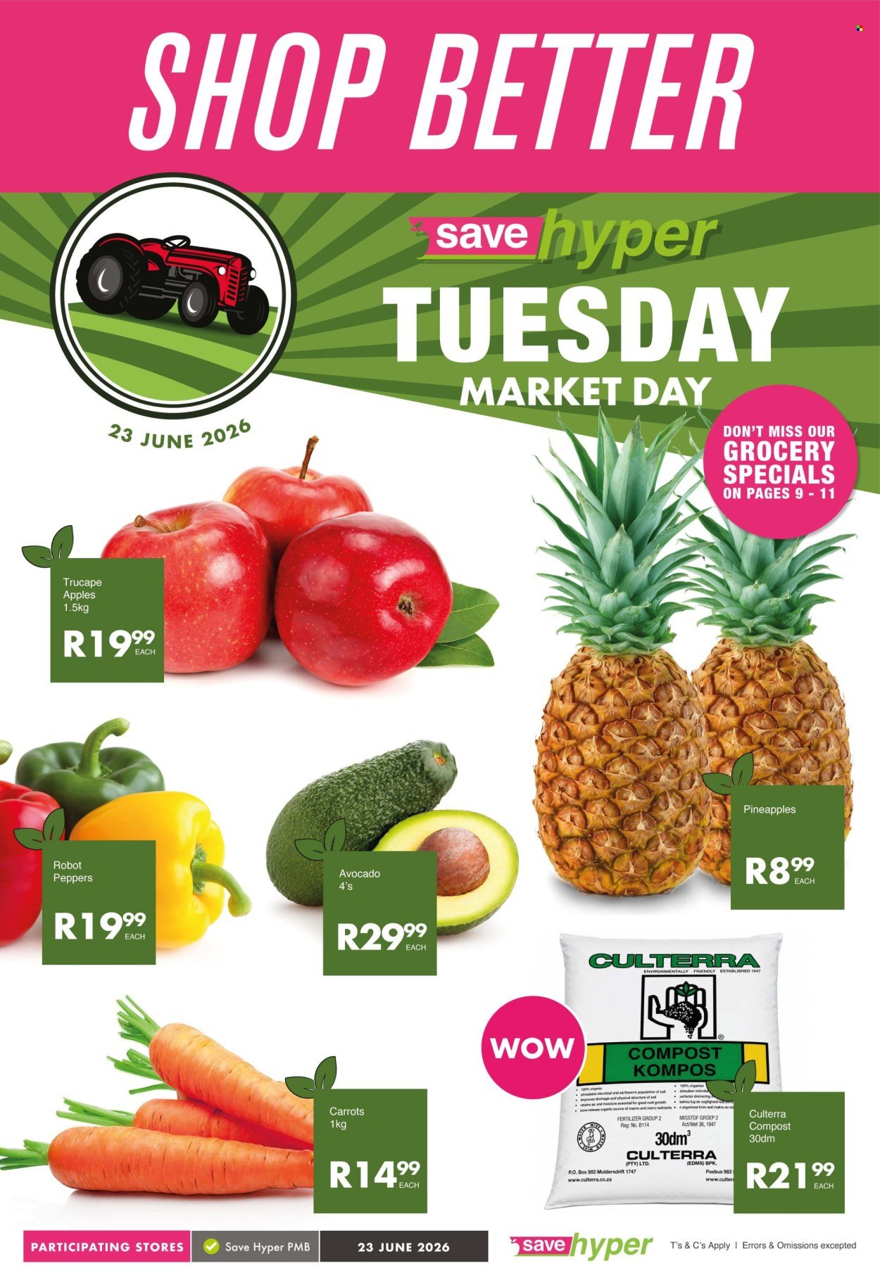 SAVE specials - From Tuesday 23 Jun 2026