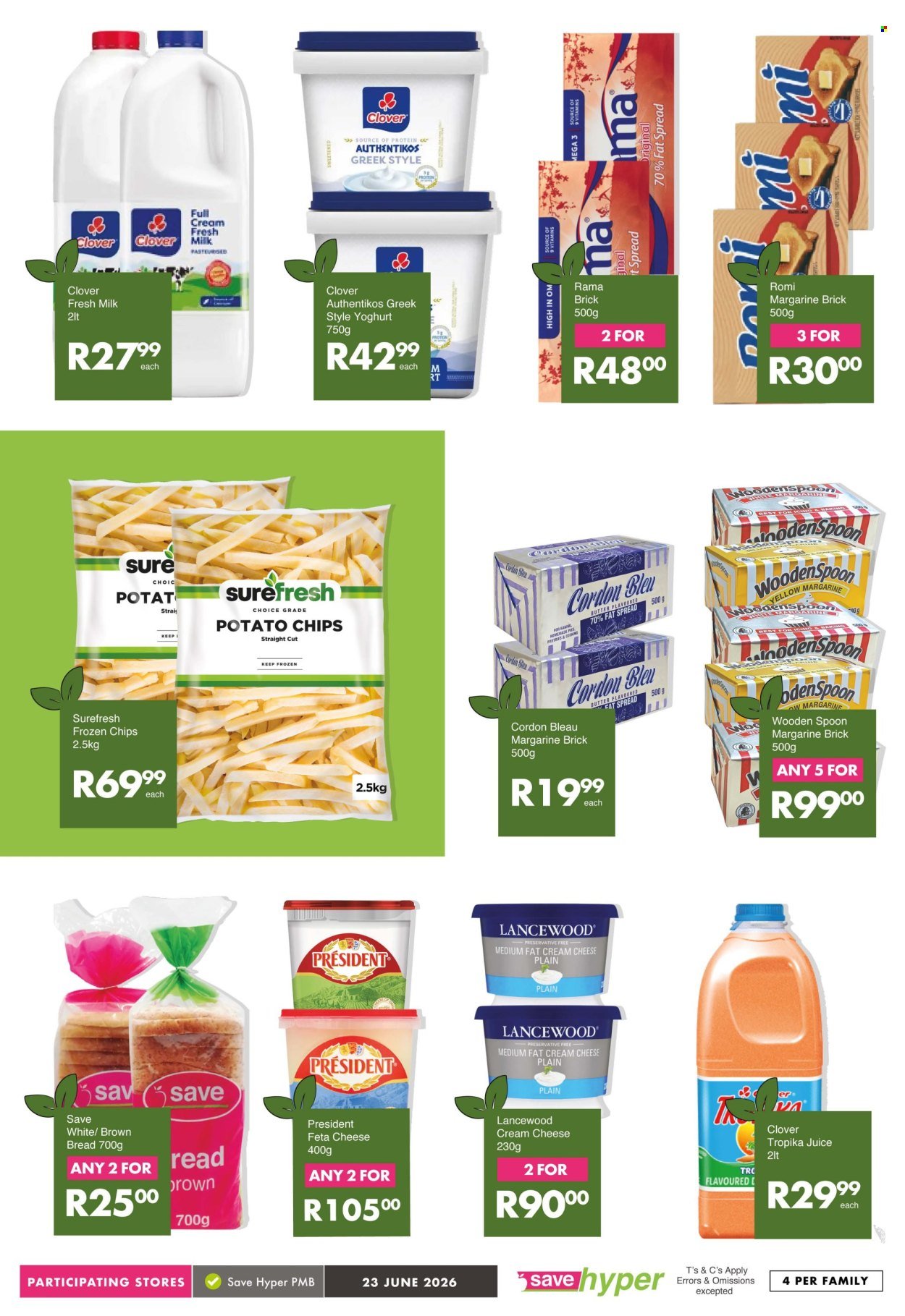 SAVE specials - From Tuesday 23 Jun 2026