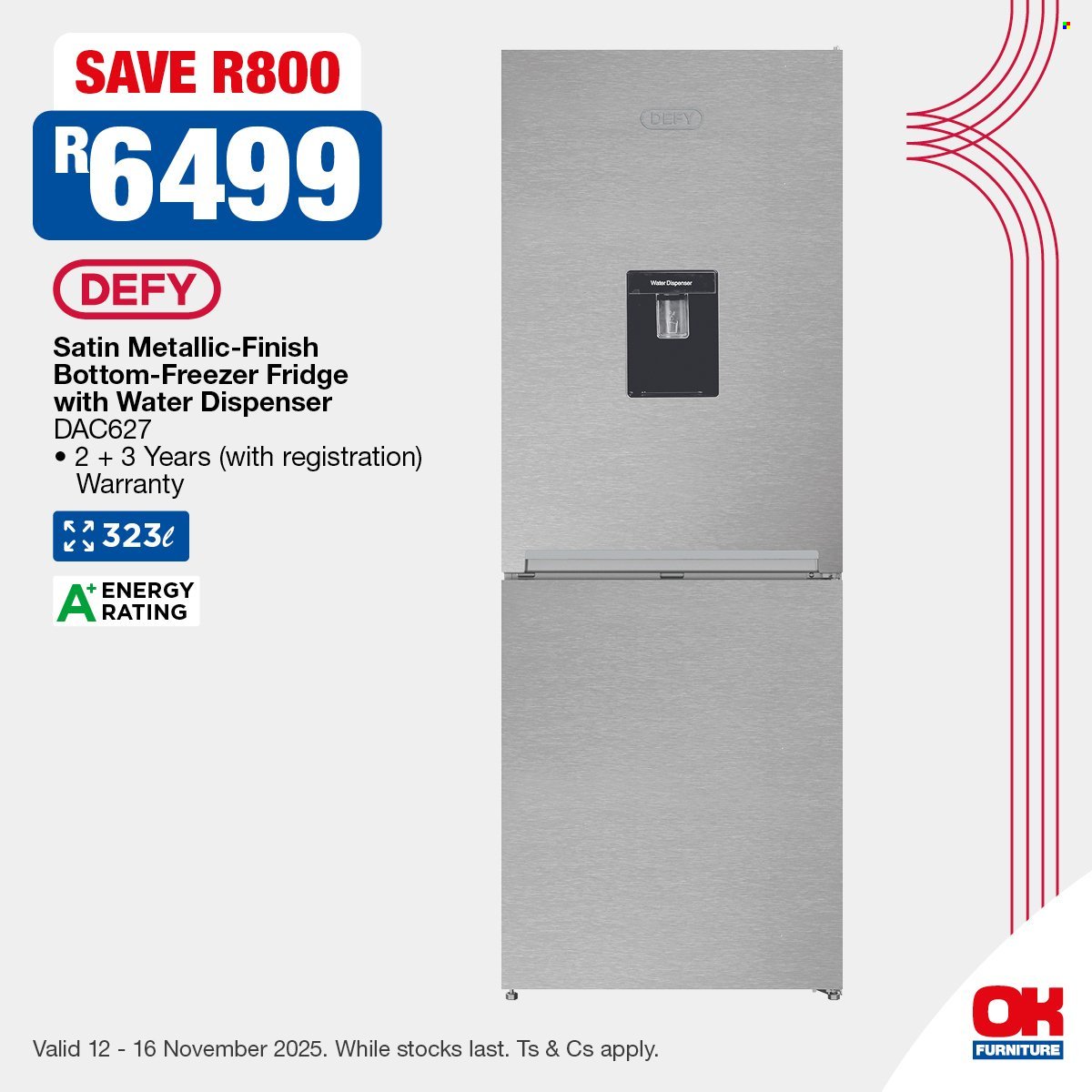 OK FURNITURE specials - From Wednesday 12 Nov 2025 (2025-11-12 - 2025-11-16) | 2