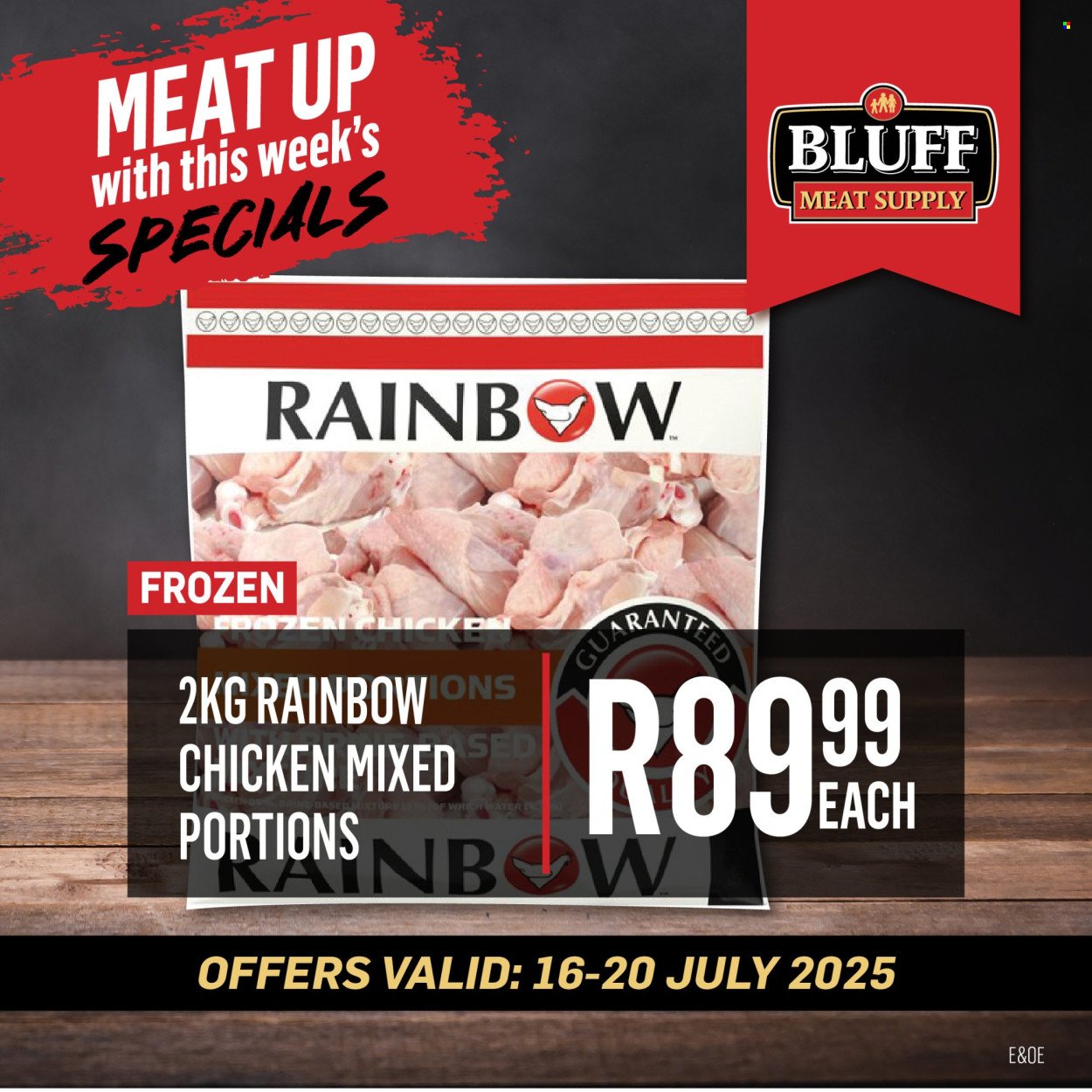 BLUFF MEAT SUPPLY specials - From Wednesday 16 Jul 2025 (2025-07-16 - 2025-07-20) | 2