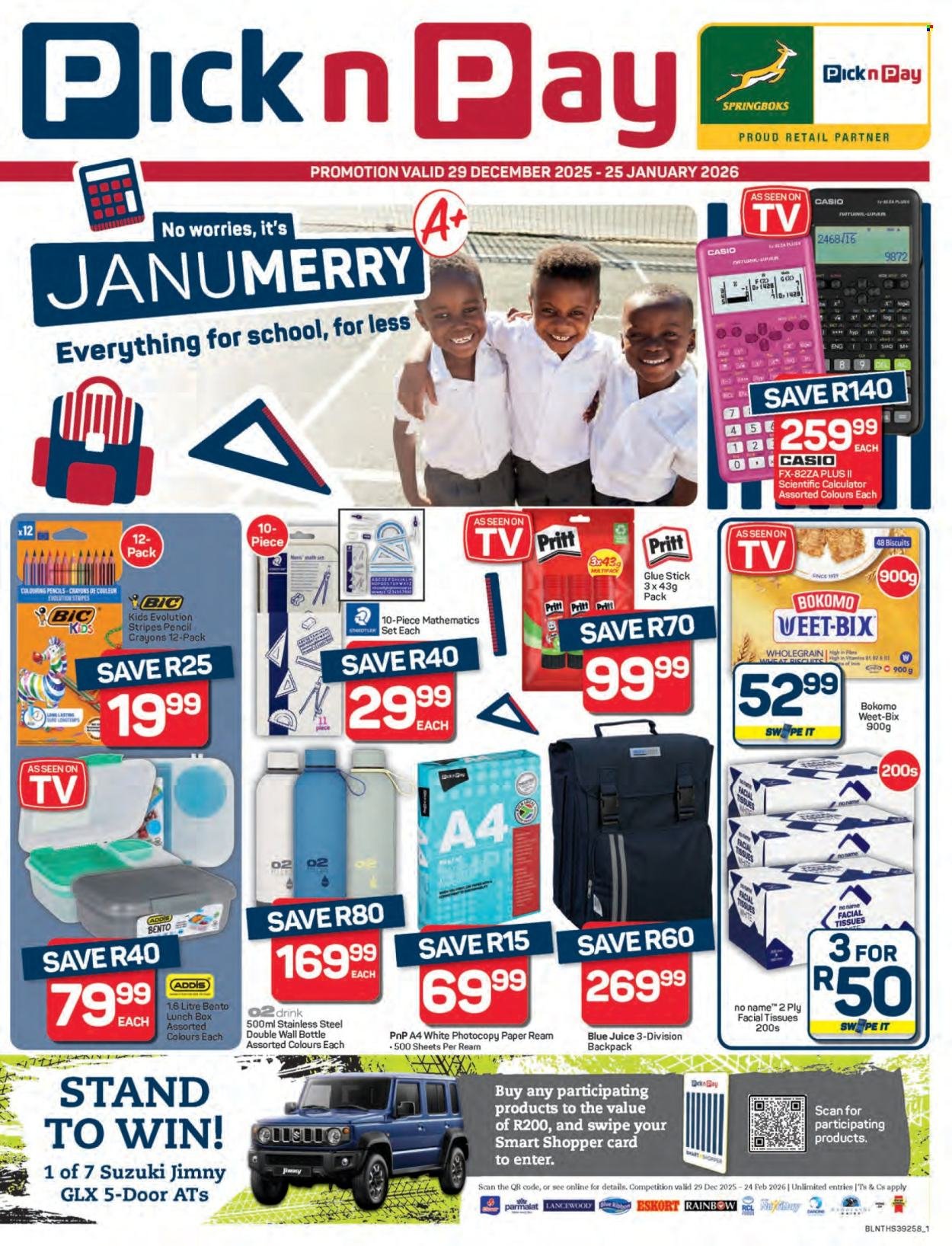 PICK N PAY specials - Back To School Specials (2025-12-29 - 2026-01-25) | 1