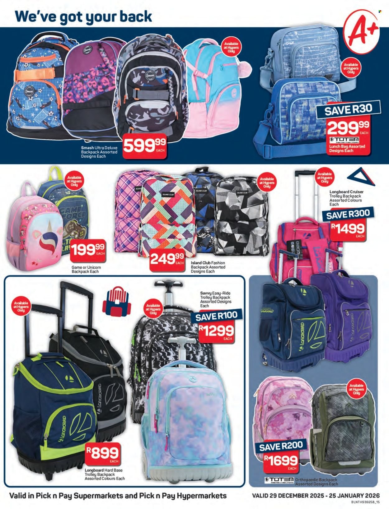 PICK N PAY specials - Back To School Specials (2025-12-29 - 2026-01-25) | 15