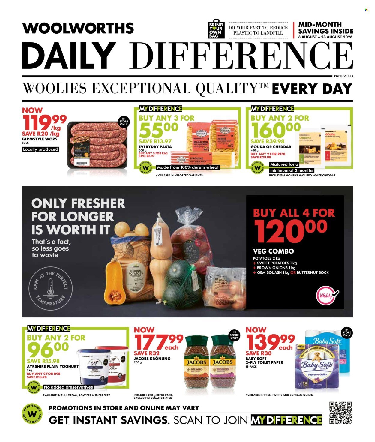 WOOLWORTHS specials - Daily Difference