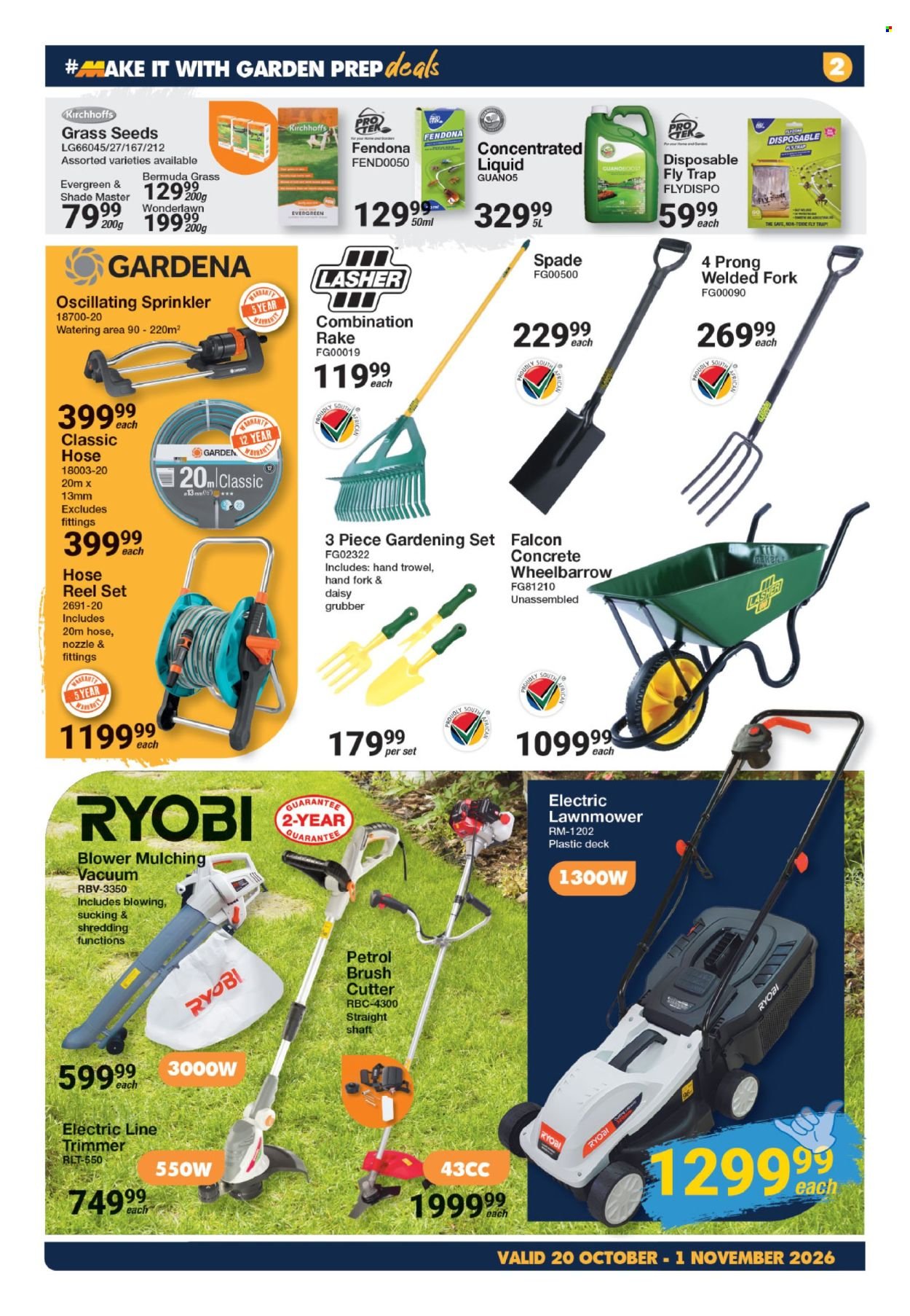MICA specials - From Tuesday 20 Oct 2026