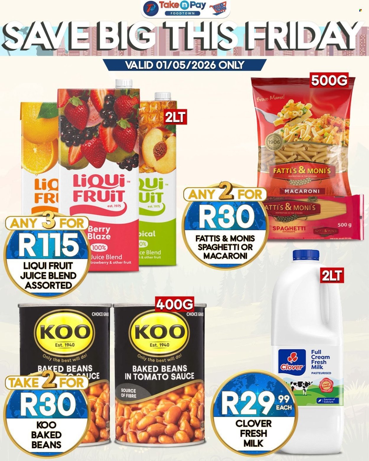 TAKE N PAY specials - From Friday 1 May 2026 (2026-05-01 - 2026-05-01) | 4