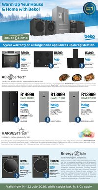 HOUSE & HOME specials - From Thursday 16 Jul 2026