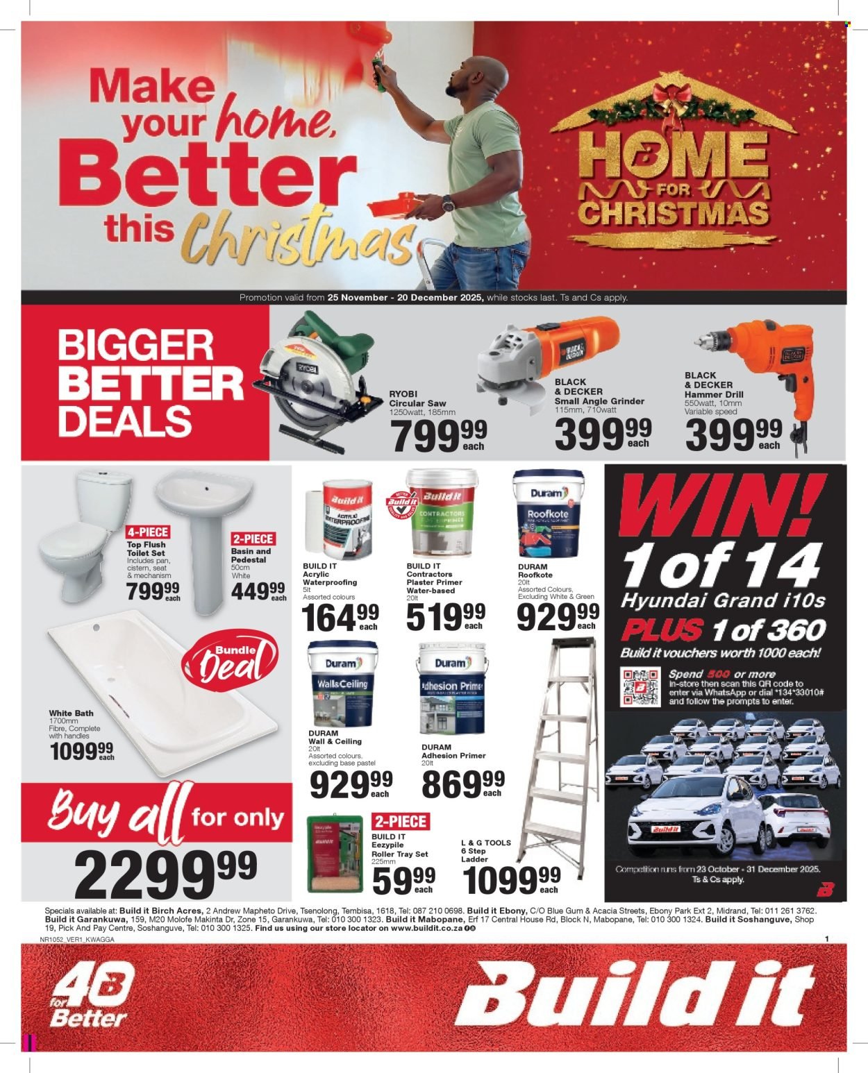 BUILD IT specials - From Tuesday 25 Nov 2025 (2025-11-25 - 2025-12-20) | 1