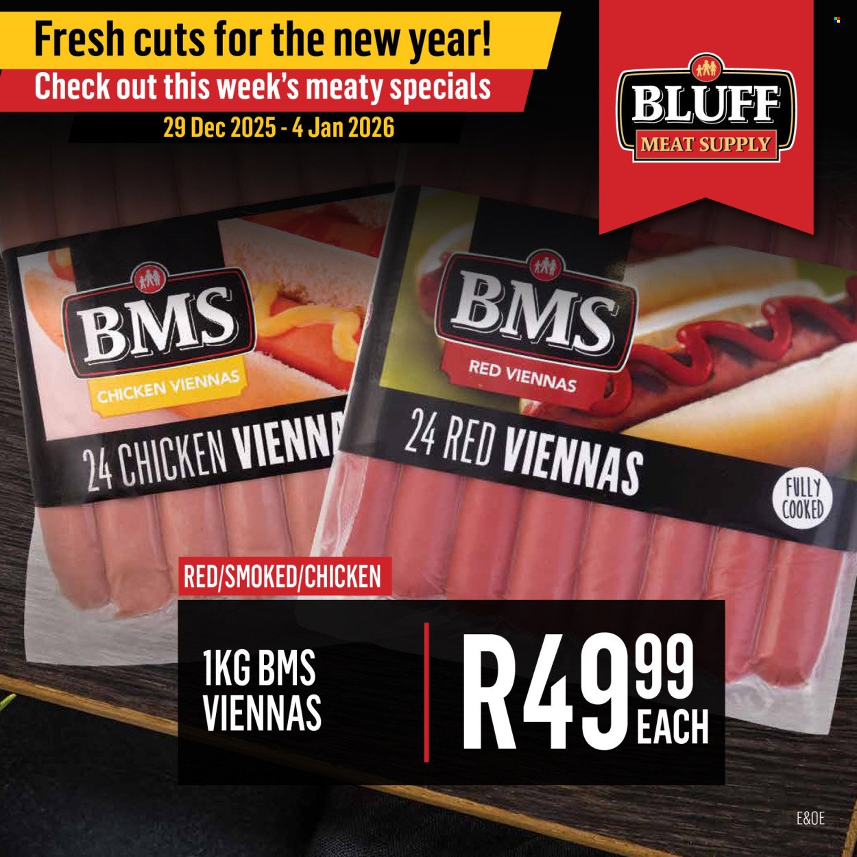 BLUFF MEAT SUPPLY specials - From Monday 29 Dec 2025 (2025-12-29 - 2026-01-04) | 6