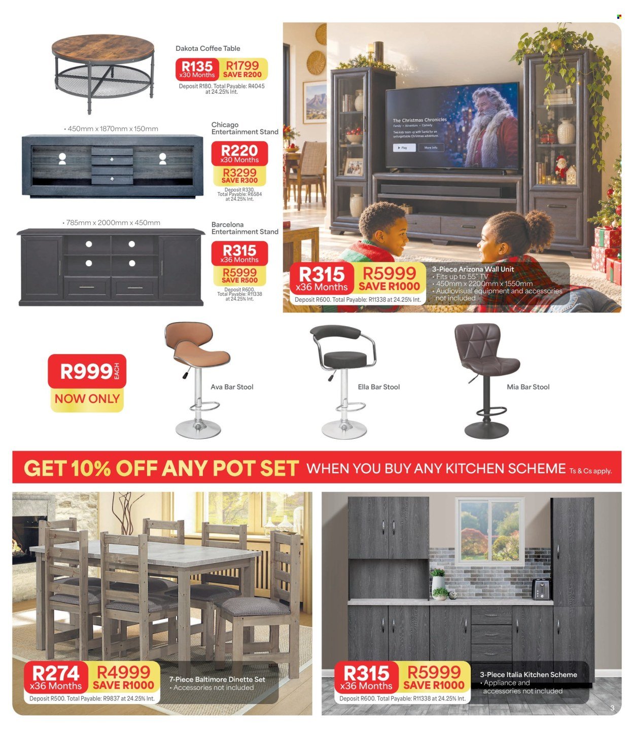 OK FURNITURE specials - From Monday 26 Oct 2026