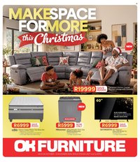 OK FURNITURE specials - From Monday 26 Oct 2026