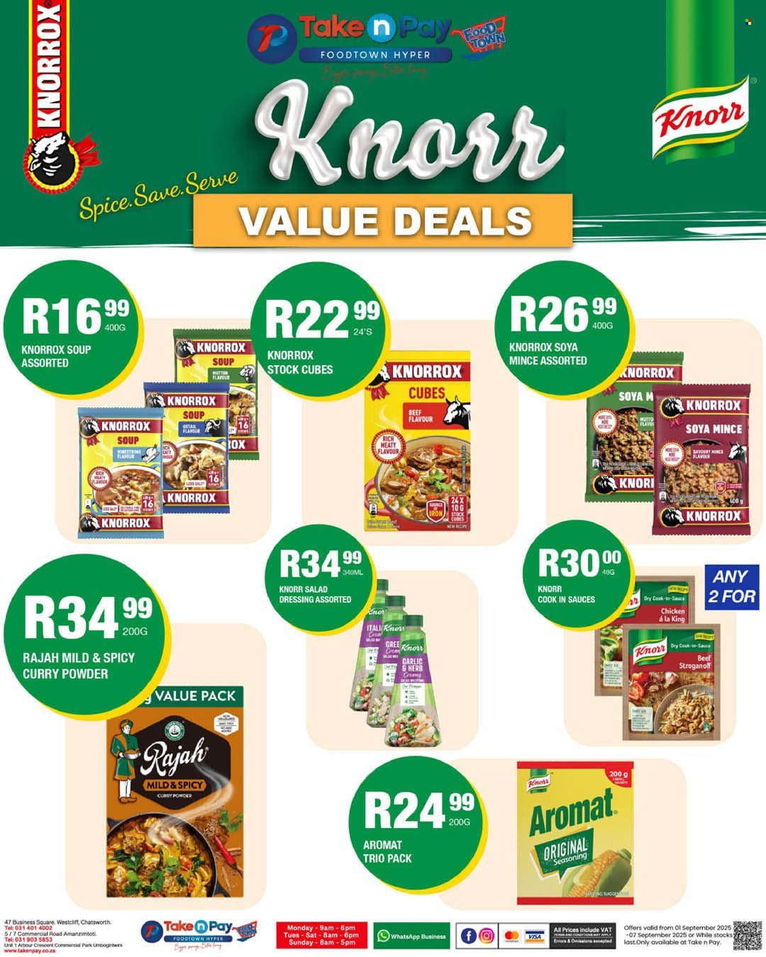 TAKE N PAY specials - From Monday 1 Sept 2025 (2025-09-01 - 2025-09-07) | 20