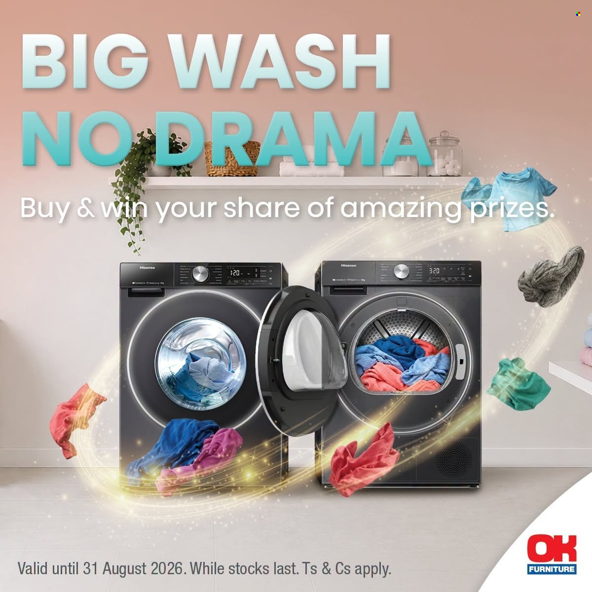 OK FURNITURE specials - From Friday 10 Jul 2026