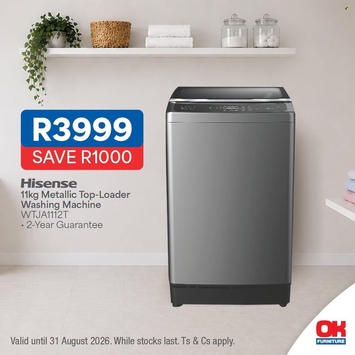 OK FURNITURE specials - From Friday 10 Jul 2026