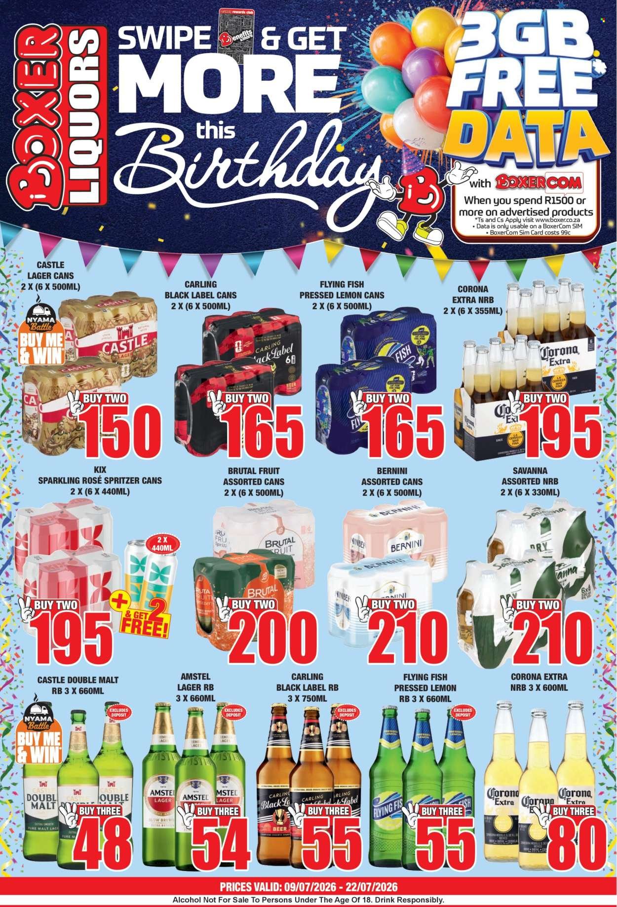 BOXER specials - LIQUOR JULY MM