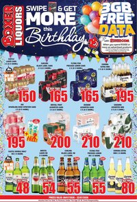 BOXER specials - LIQUOR JULY MM