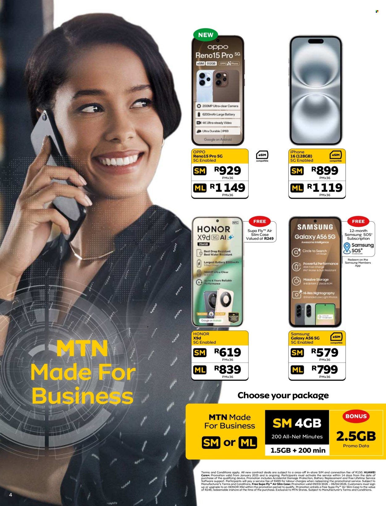 MTN specials - From Monday 9 Mar 2026 (2026-03-09 - 2026-04-06) | 4