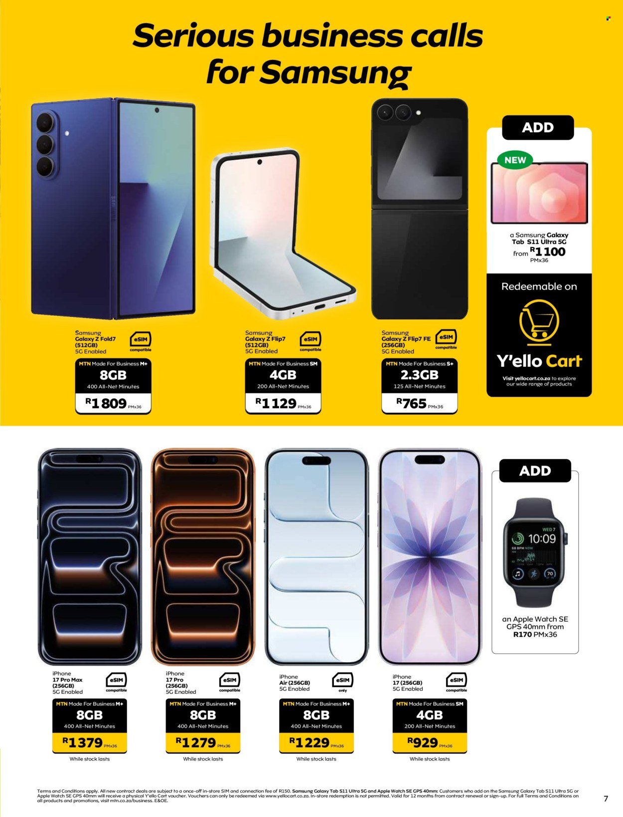 MTN specials - From Monday 9 Mar 2026 (2026-03-09 - 2026-04-06) | 7