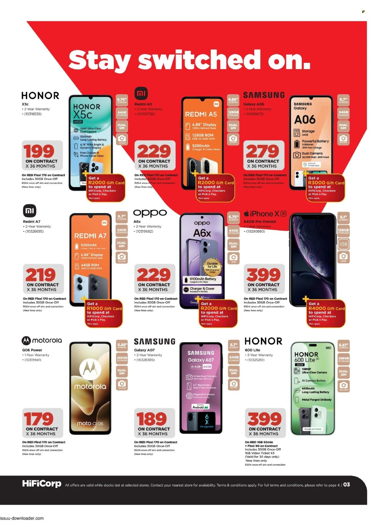 HIFI CORP specials - From Friday 7 Aug 2026