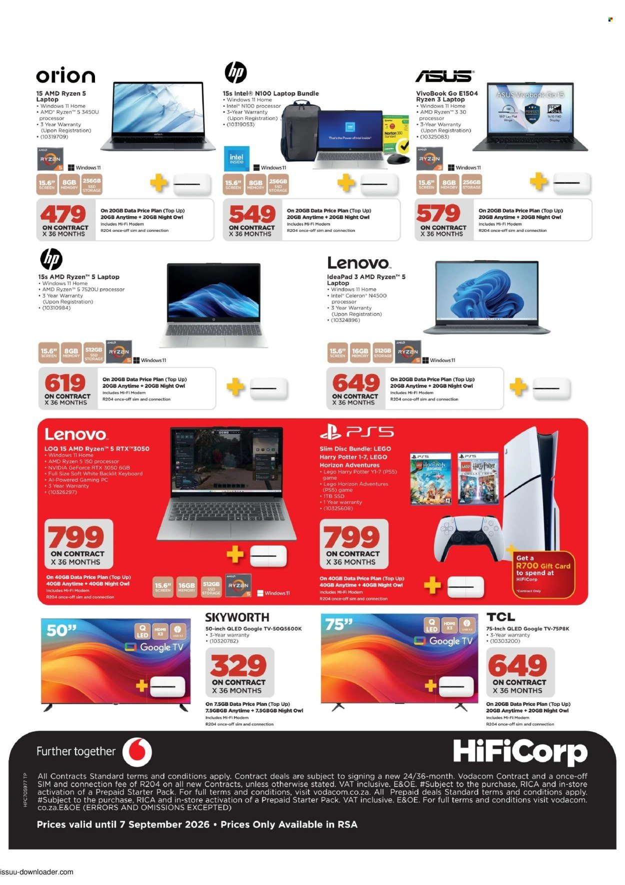 HIFI CORP specials - From Friday 7 Aug 2026