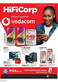 HIFI CORP specials - From Friday 7 Aug 2026