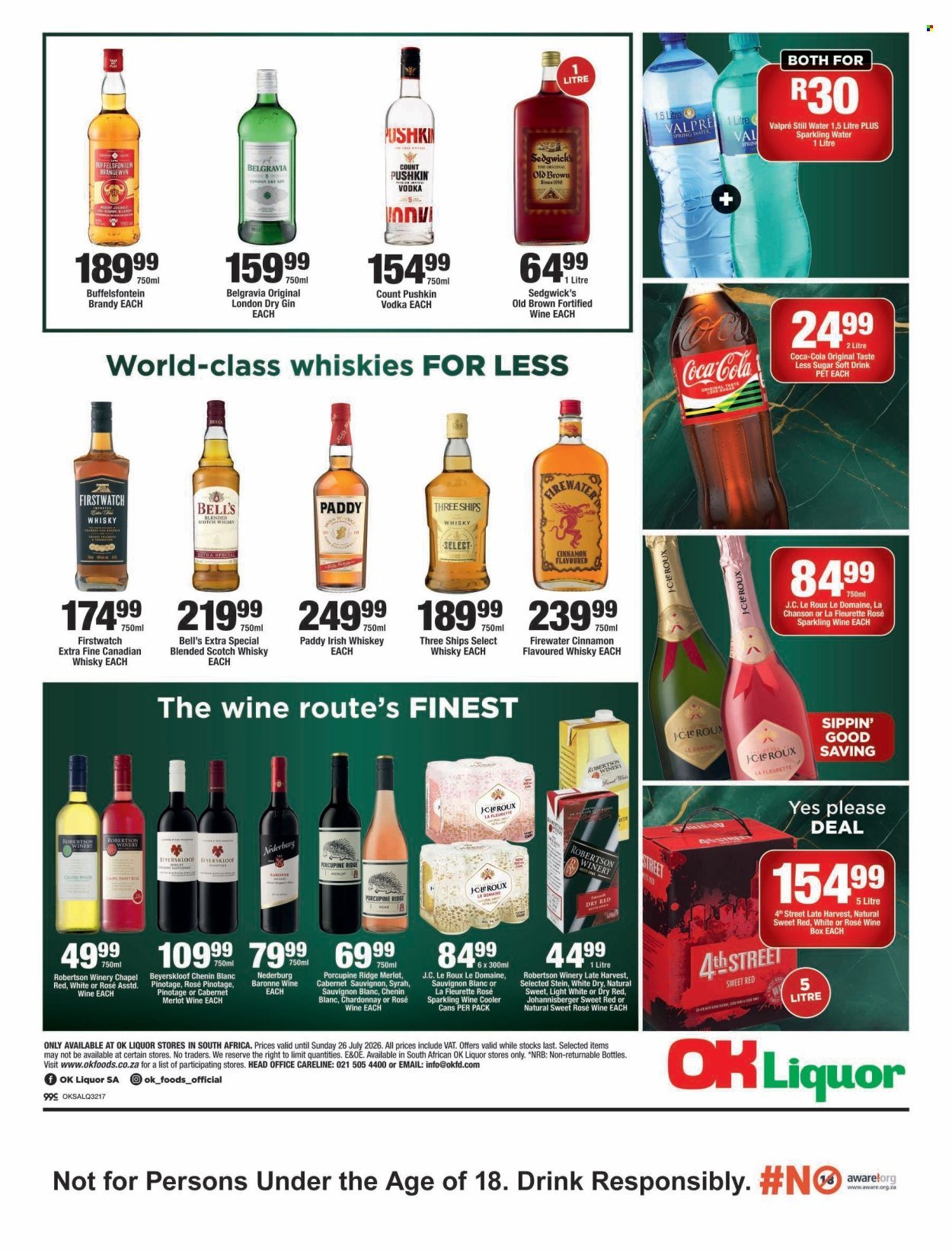 OK FOODS specials - From Wednesday 15 Jul 2026