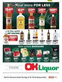 OK FOODS specials - From Wednesday 15 Jul 2026