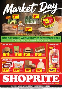 SHOPRITE specials - Market Day Deals
