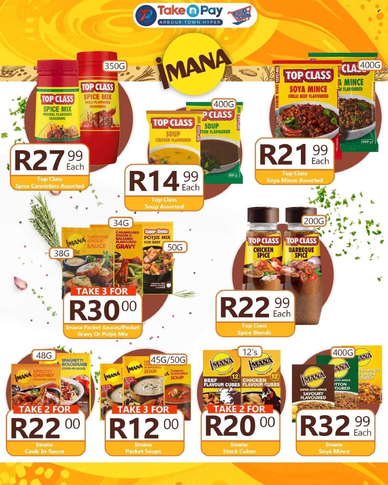 TAKE N PAY specials - From Monday 3 Aug 2026
