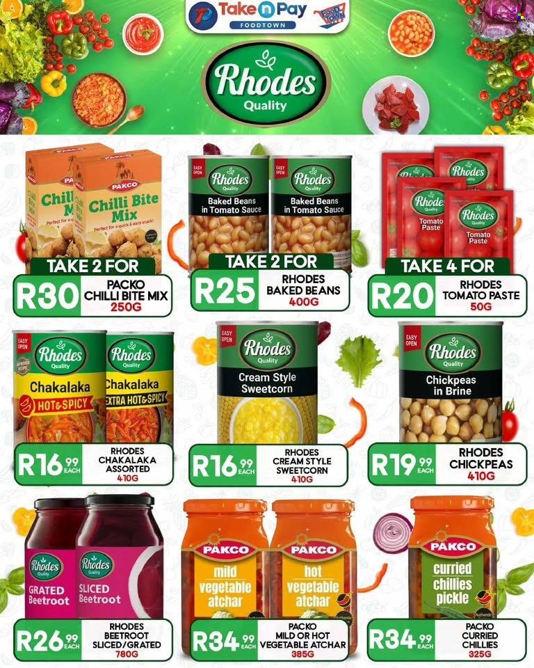 TAKE N PAY specials - From Monday 3 Aug 2026