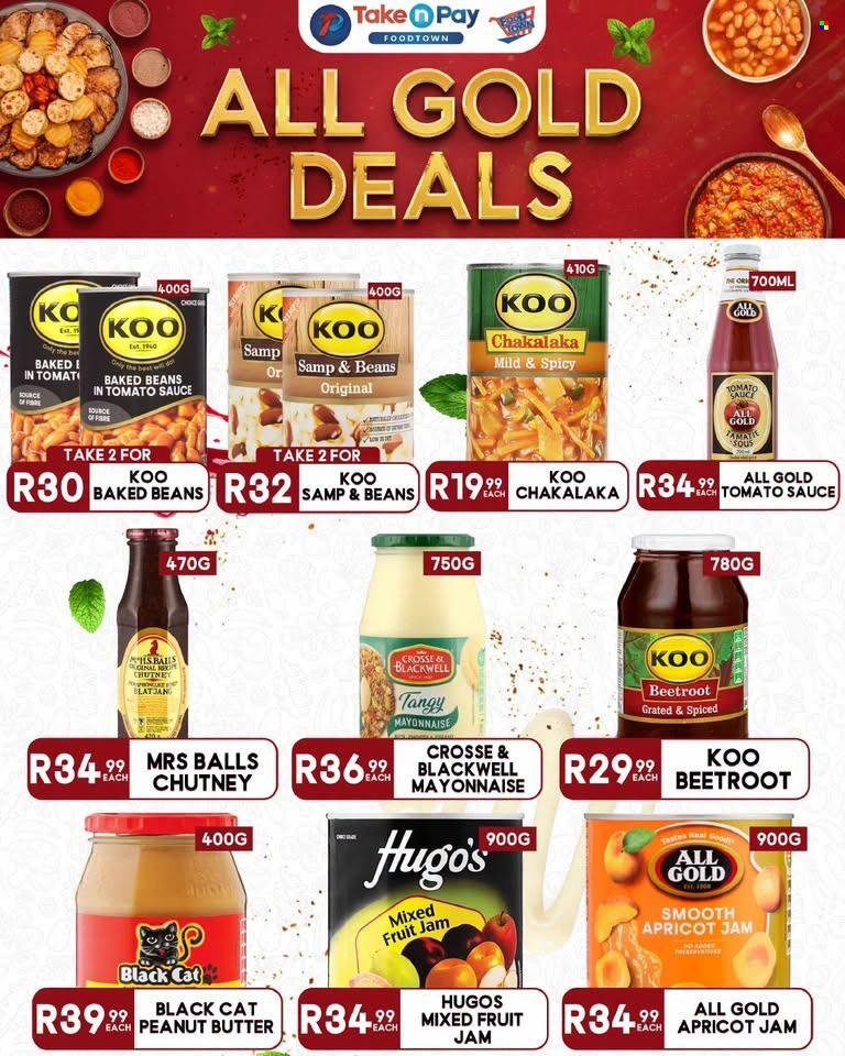TAKE N PAY specials - From Monday 3 Aug 2026