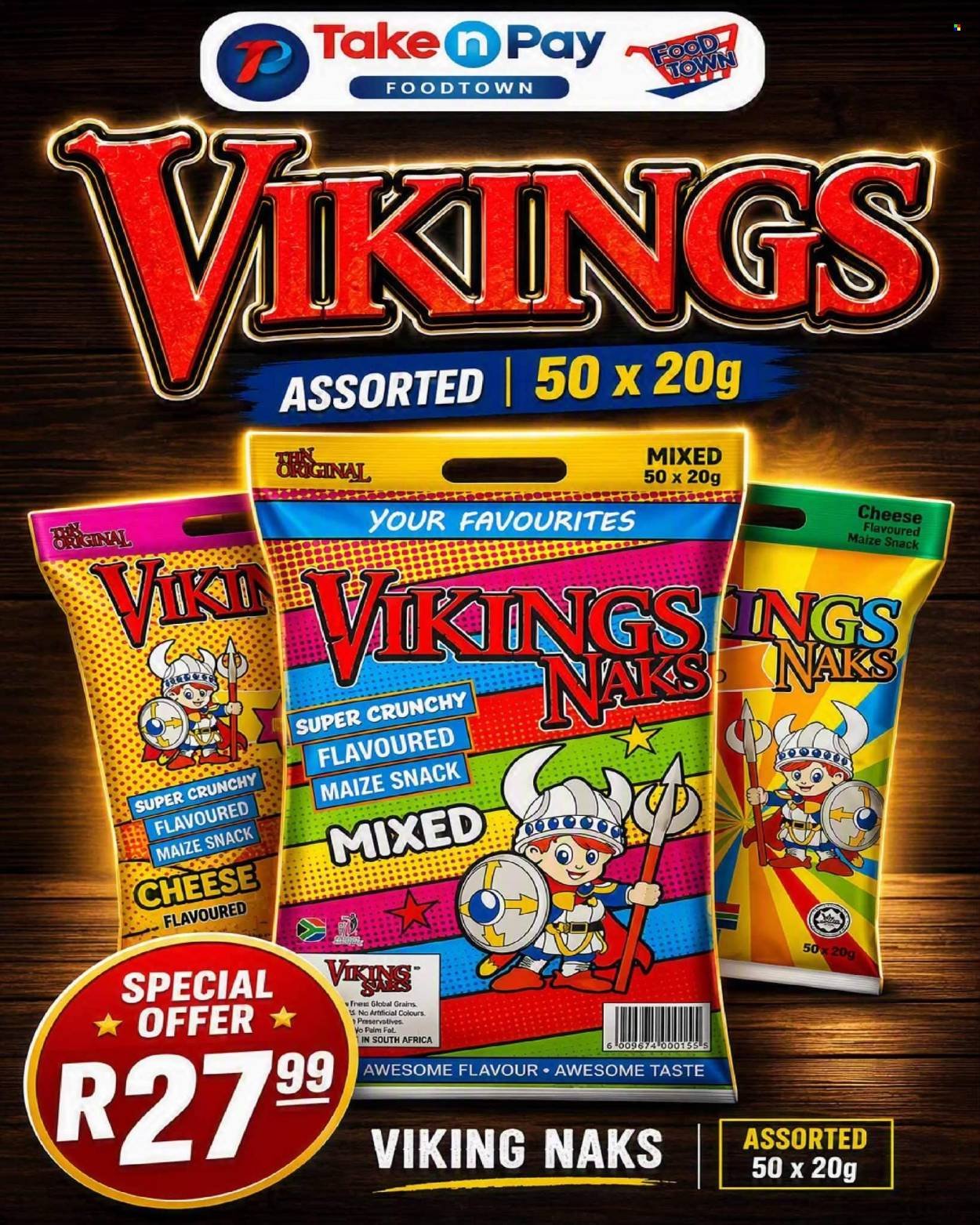 TAKE N PAY specials - From Monday 3 Aug 2026