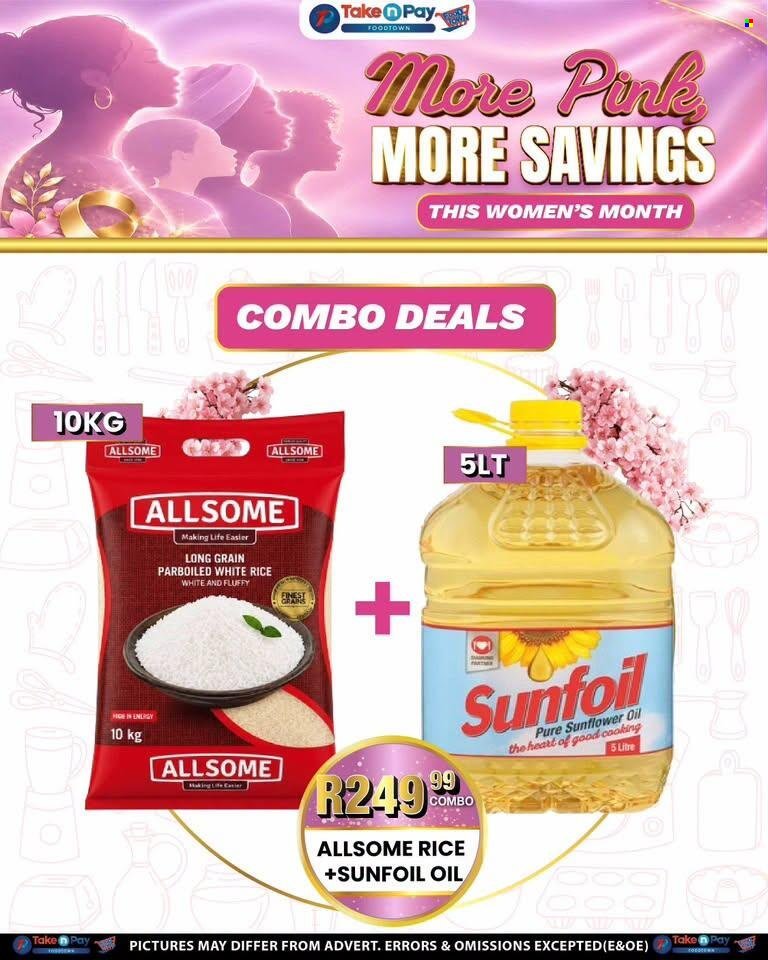 TAKE N PAY specials - From Monday 3 Aug 2026