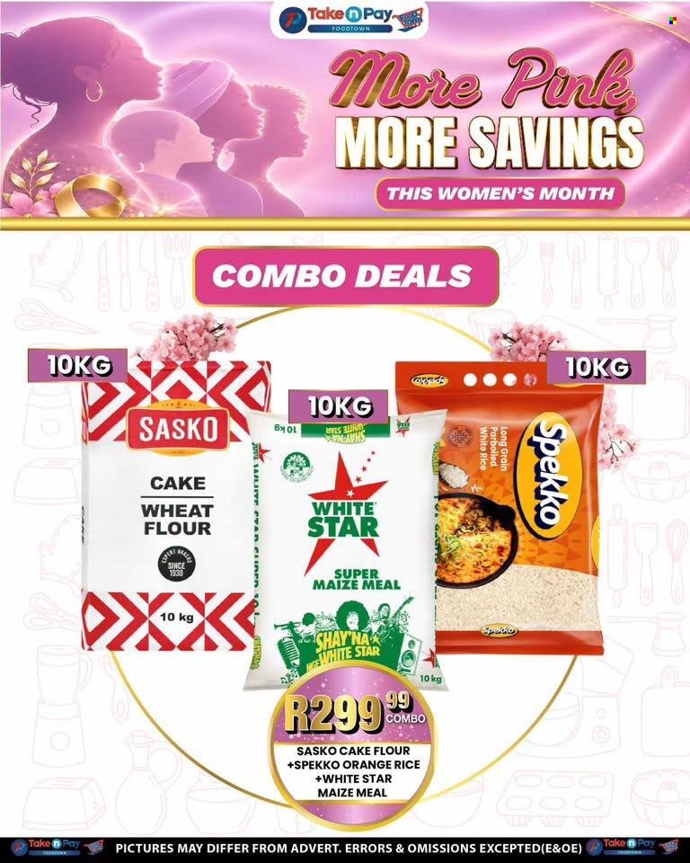 TAKE N PAY specials - From Monday 3 Aug 2026