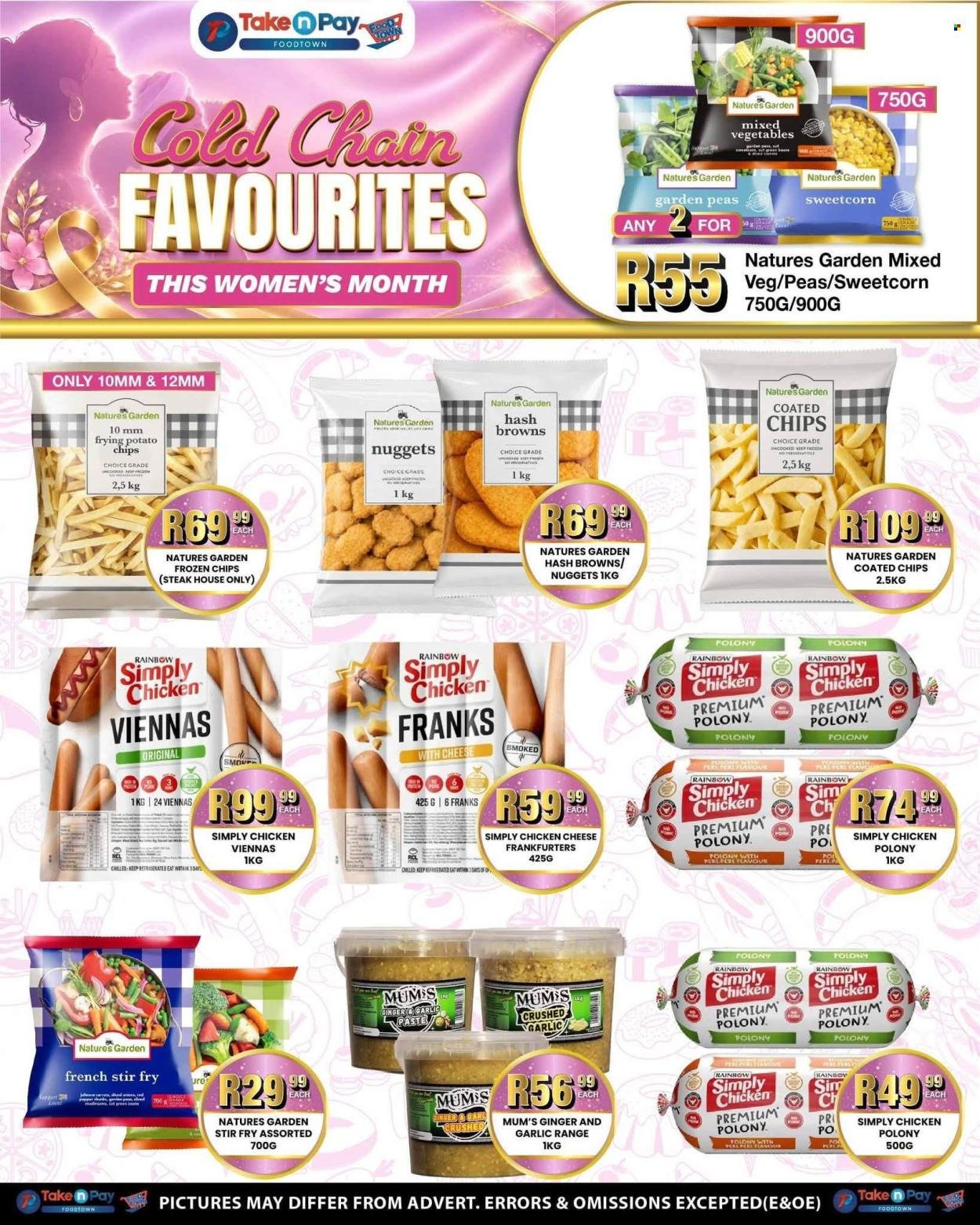 TAKE N PAY specials - From Monday 3 Aug 2026