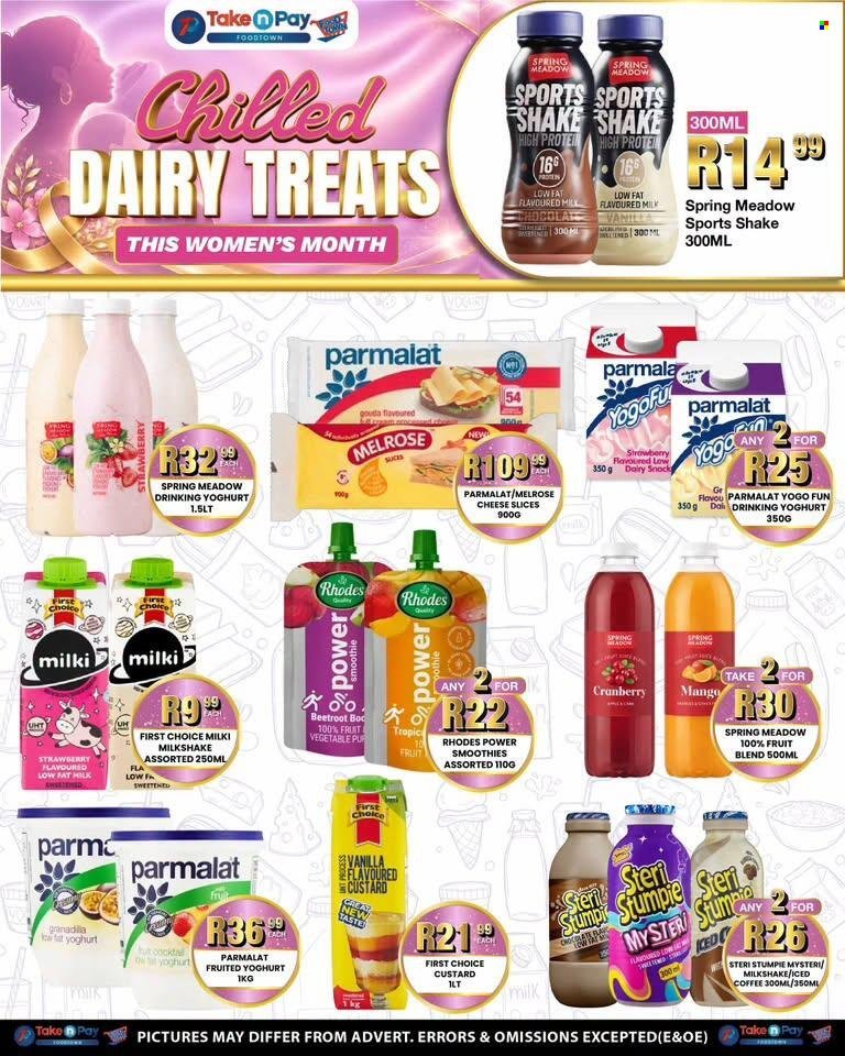 TAKE N PAY specials - From Monday 3 Aug 2026