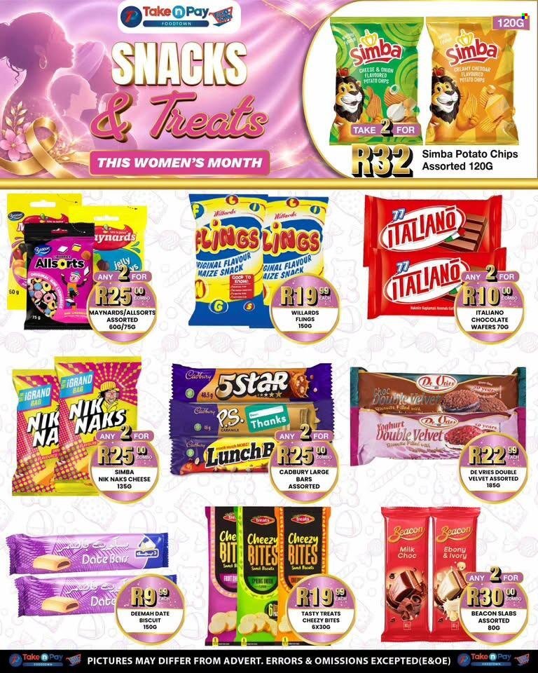TAKE N PAY specials - From Monday 3 Aug 2026
